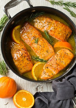 Orange Rosemary Salmon